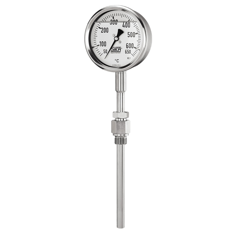 Type 6312 / 8312 / 1312 / 6372 / 8372 / 1372 Gas Pressure Dial Thermometers